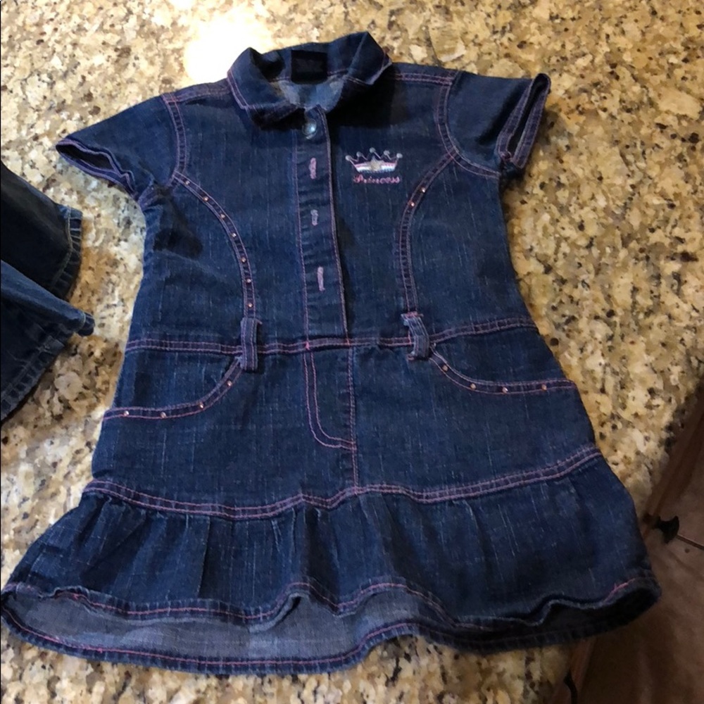 Blue jean dress